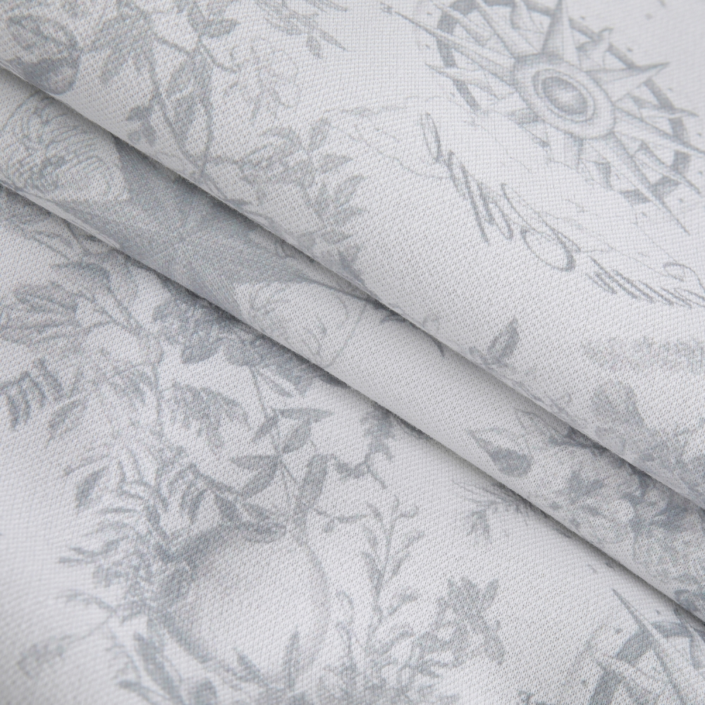 남성 사우스크로스 패턴 하이넥 점퍼_화이트