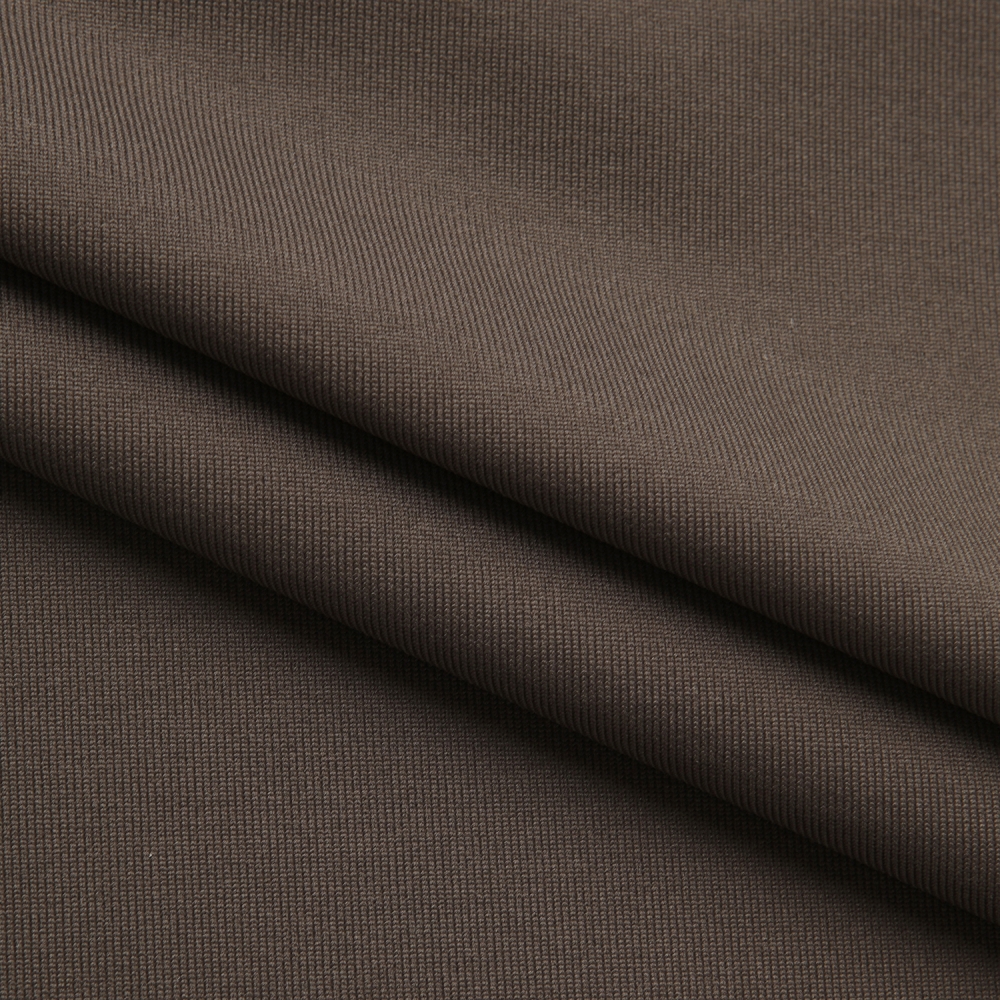 사우스케이프 남성 로고 자수 긴팔 카라 티셔츠_다크 브라운