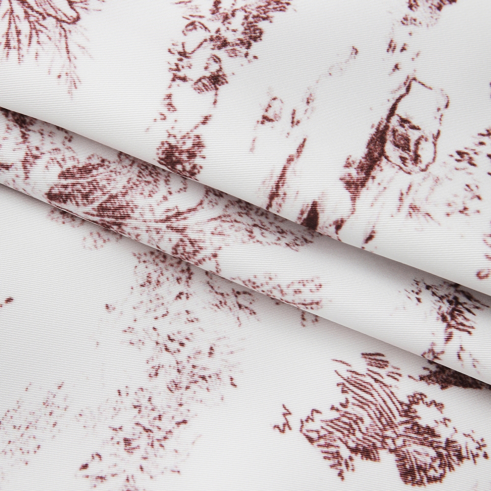 사우스케이프 여성 남해 헤리티지 프린트 스커트 팬츠_와인