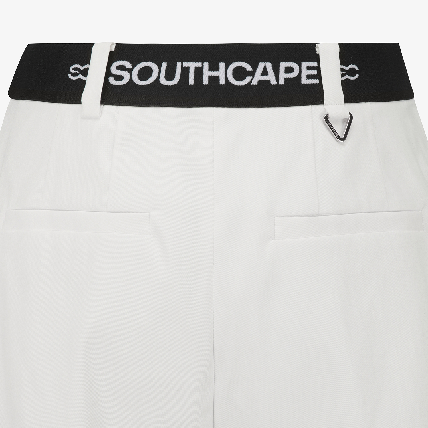 사우스케이프 여성 빅포켓 와이드 숏팬츠_화이트