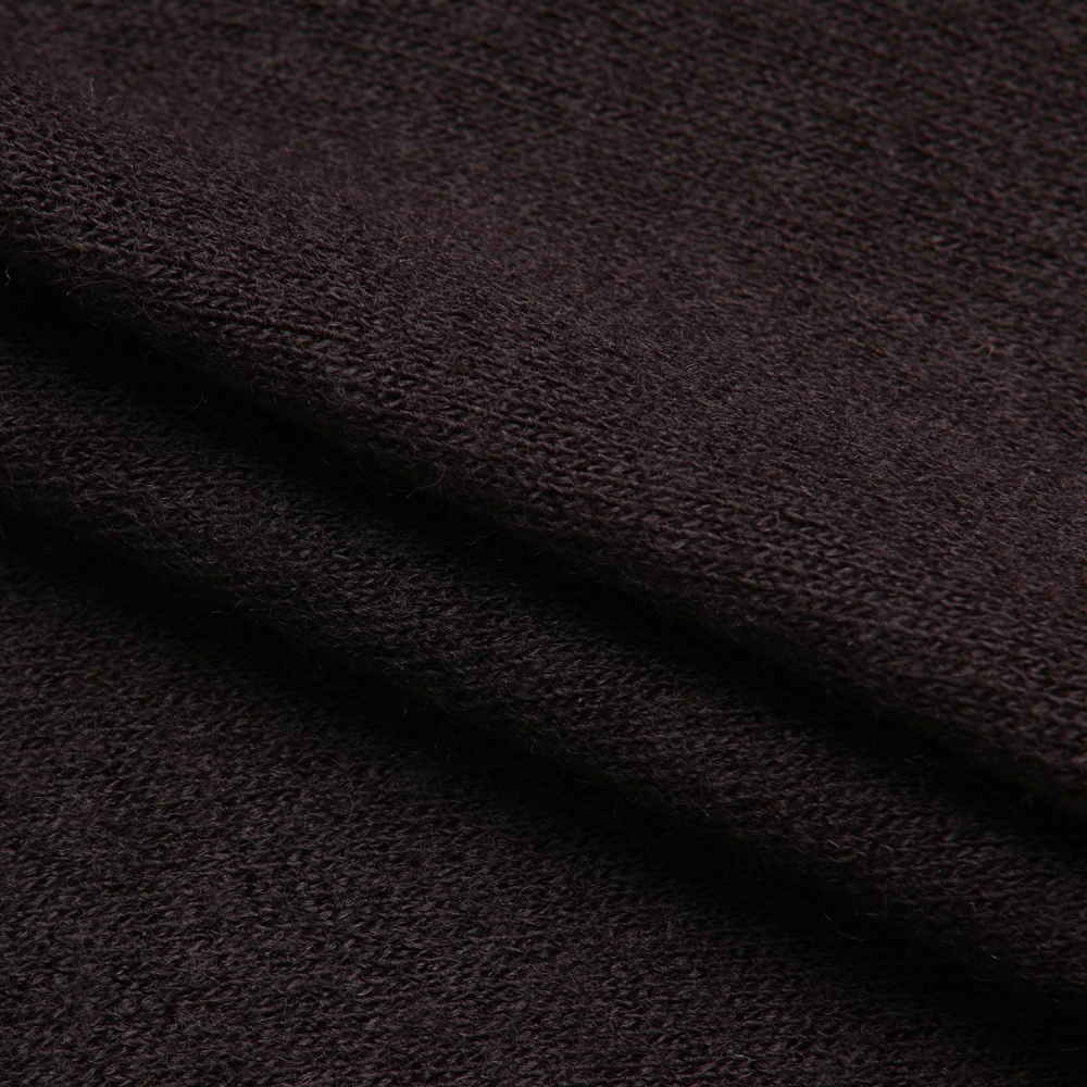 여성 사우스크로스 배색 포인트 후드 집업_브라운