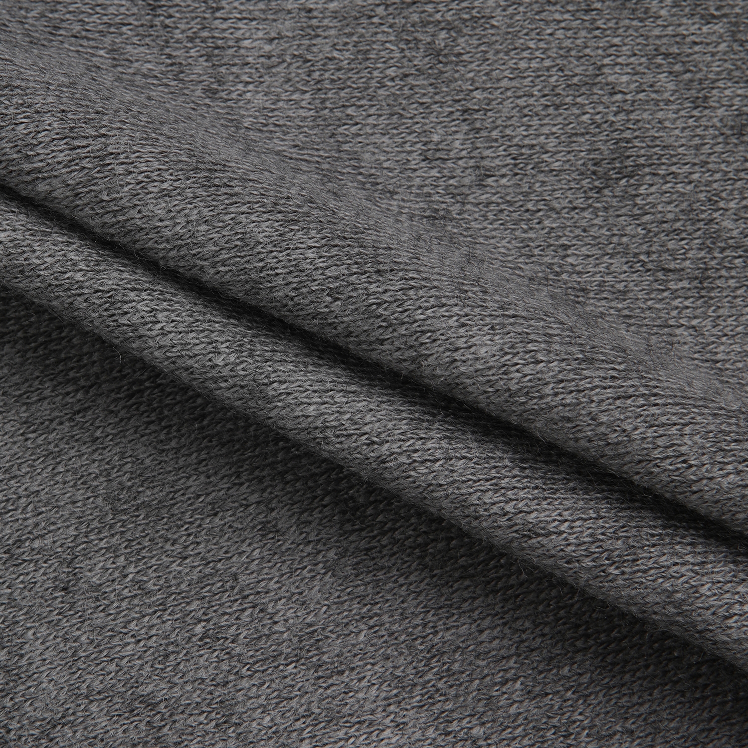 여성 사우스크로스 배색 포인트 후드 집업_그레이