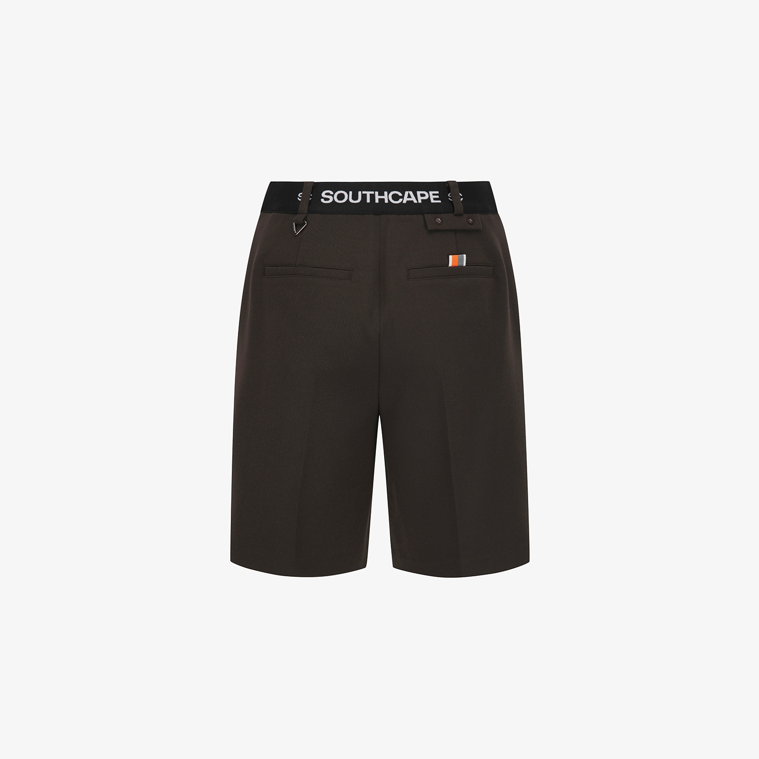 사우스케이프 여성 볼 포켓 5부 팬츠_다크 브라운