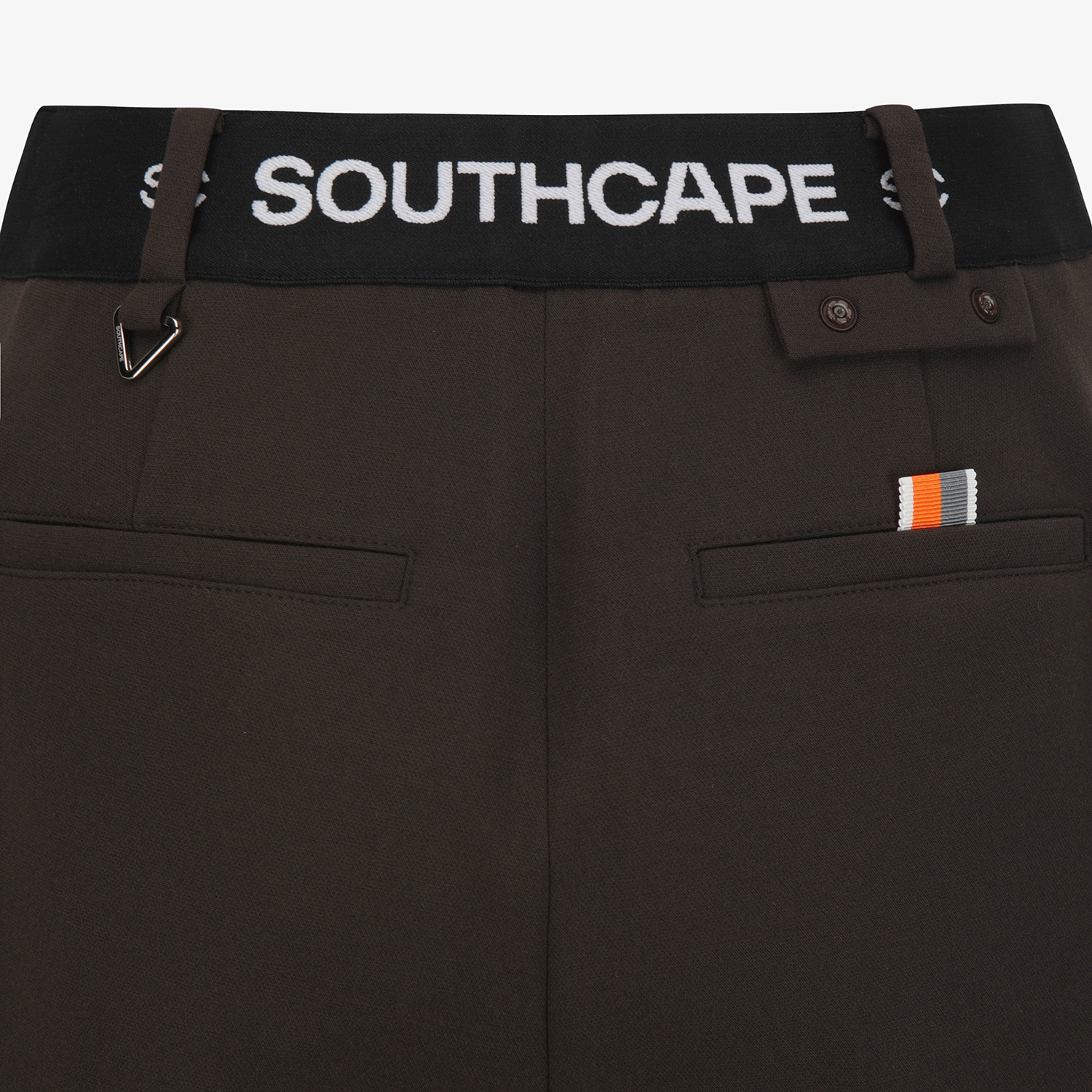 사우스케이프 여성 볼 포켓 5부 팬츠_다크 브라운