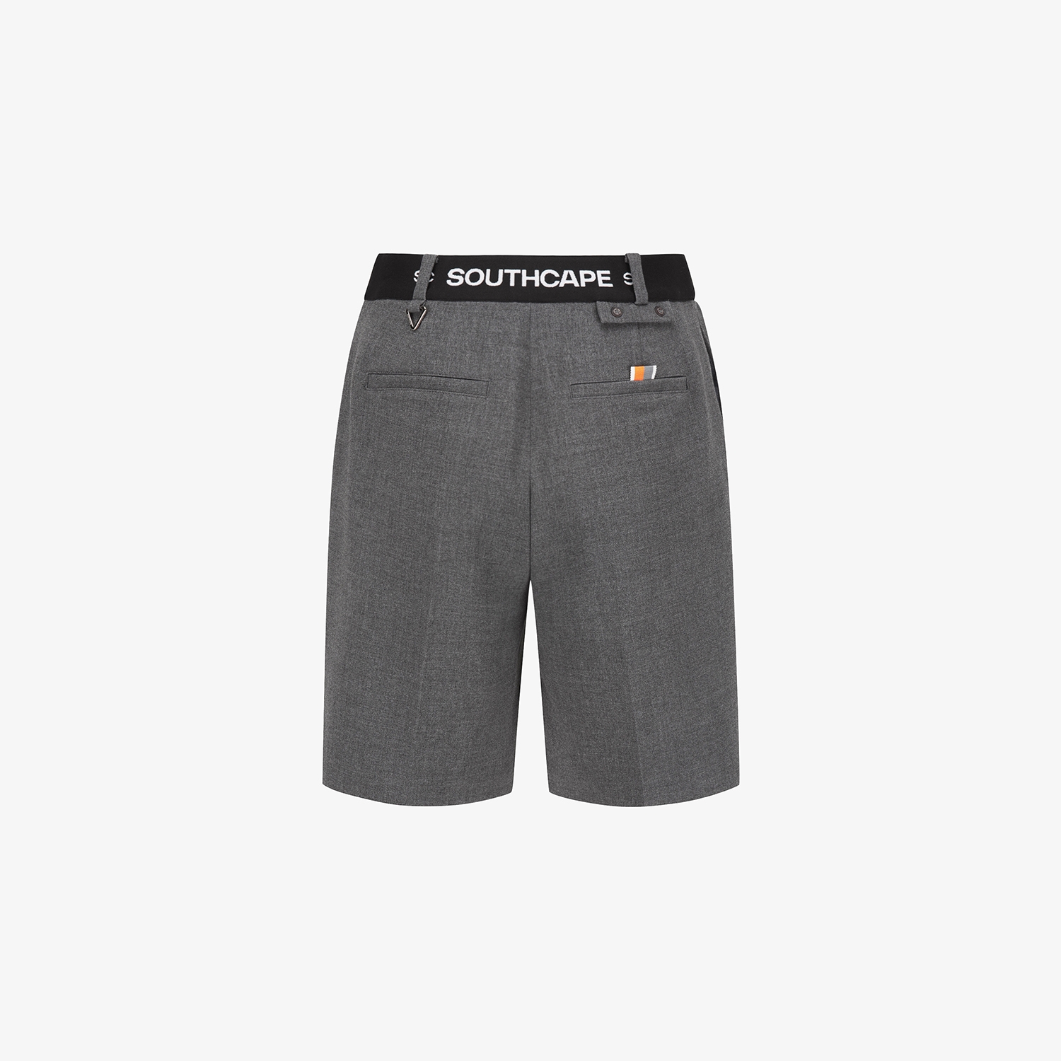 사우스케이프 여성 볼 포켓 5부 팬츠_멜란지 그레이