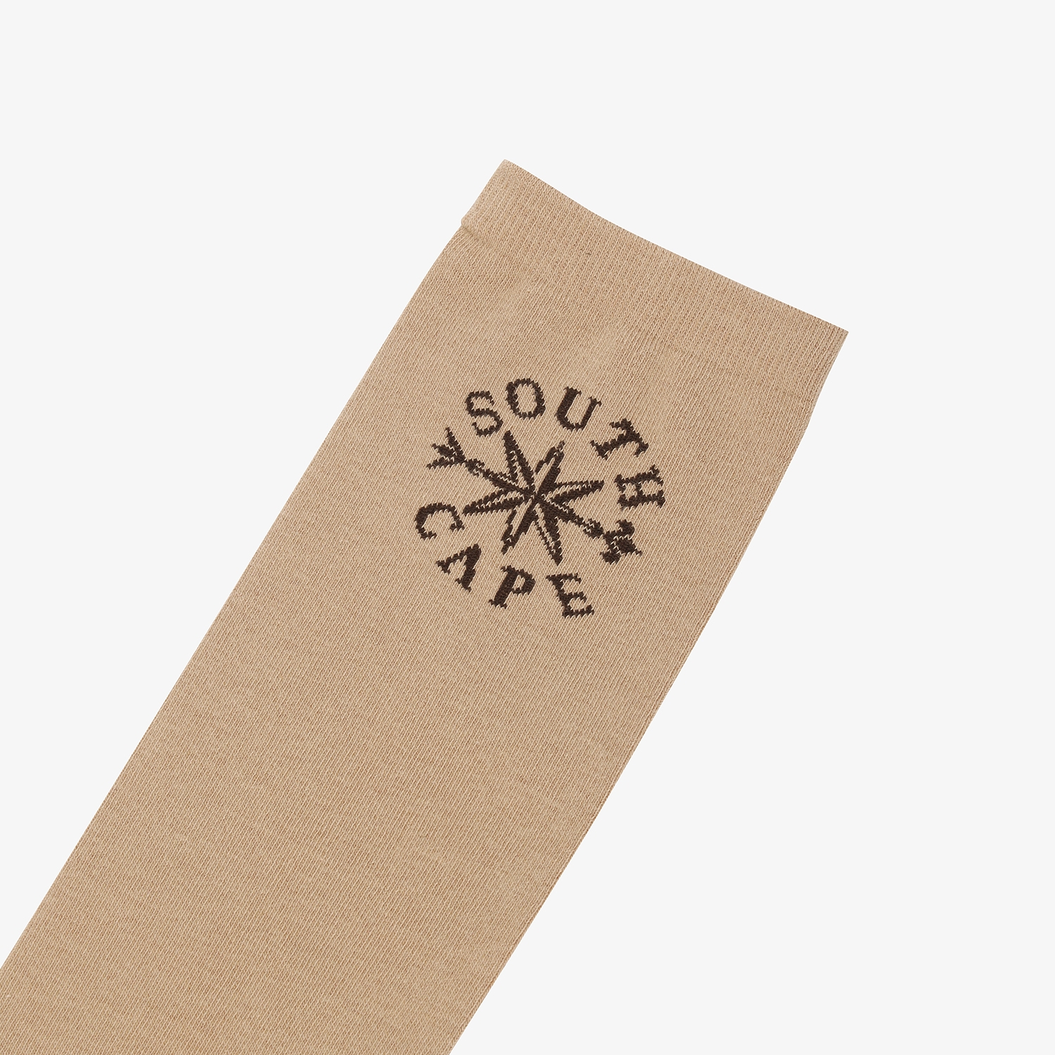 여성 사우스크로스 로고 니삭스_베이지