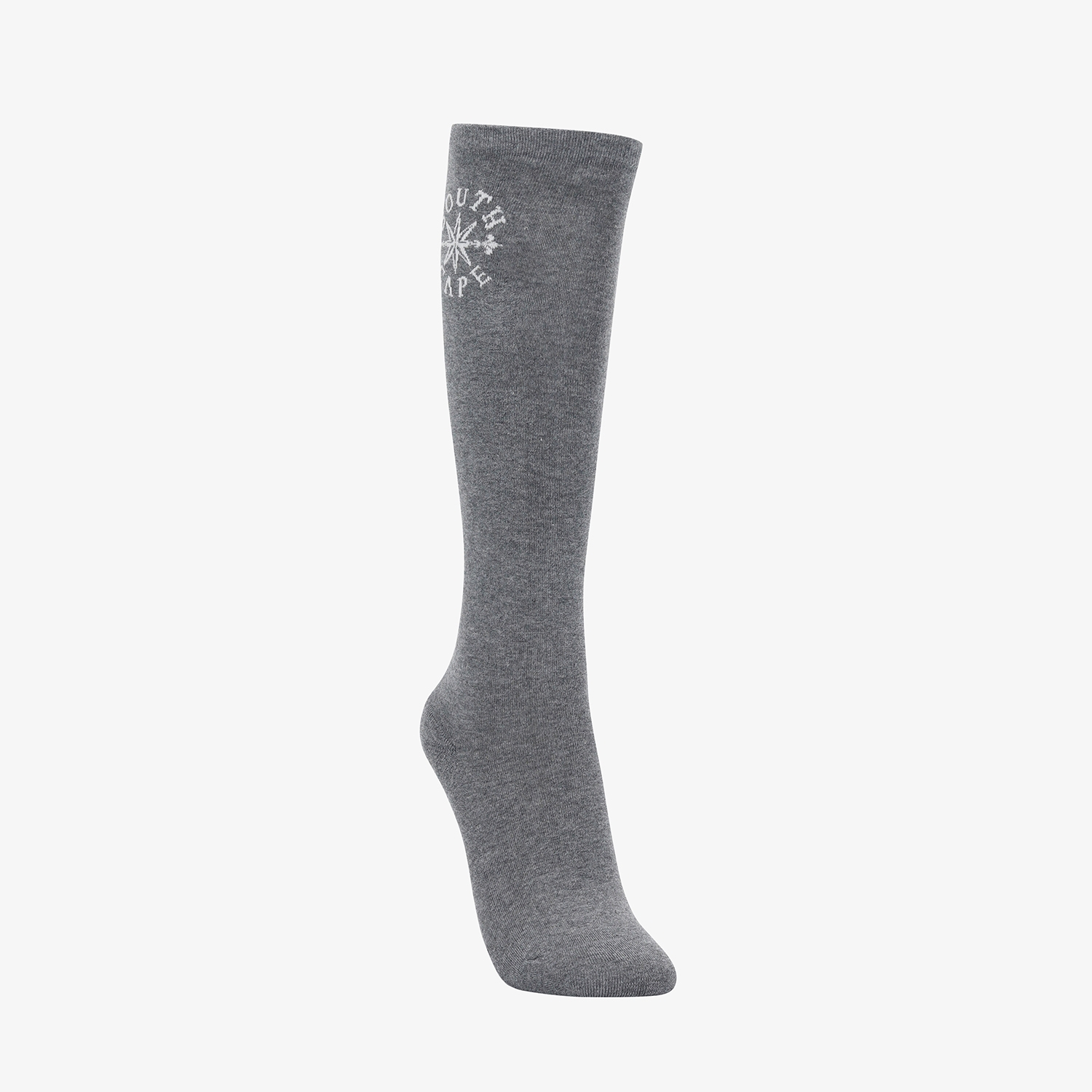 여성 사우스크로스 로고 니삭스_다크 그레이