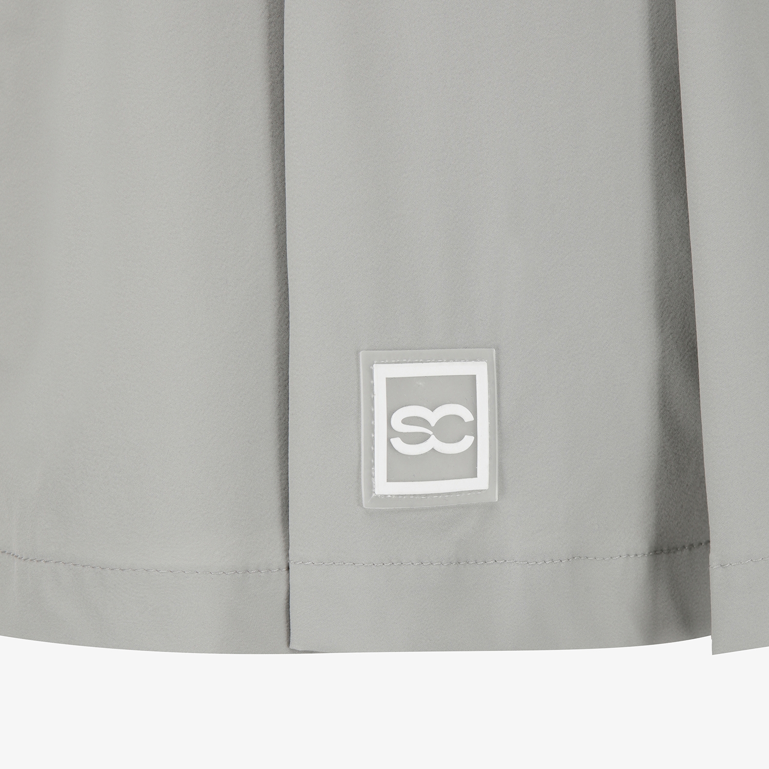 사우스케이프 여성 포켓 플리츠 큐롯 팬츠_라이트 그레이