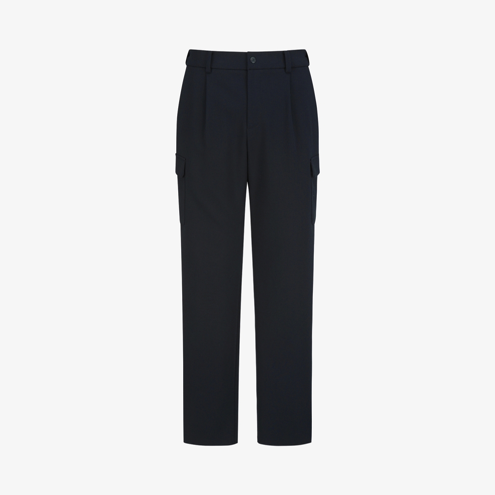 사우스케이프 남성 히든 밴딩 카고 팬츠_다크네이비