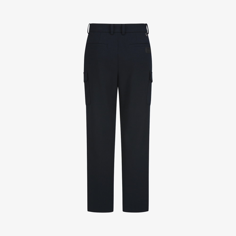 사우스케이프 남성 히든 밴딩 카고 팬츠_다크네이비