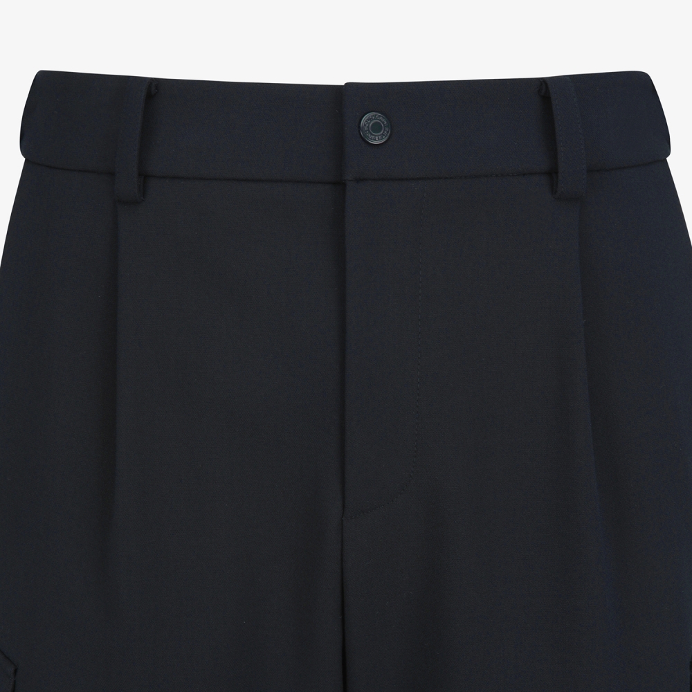 사우스케이프 남성 히든 밴딩 카고 팬츠_다크네이비