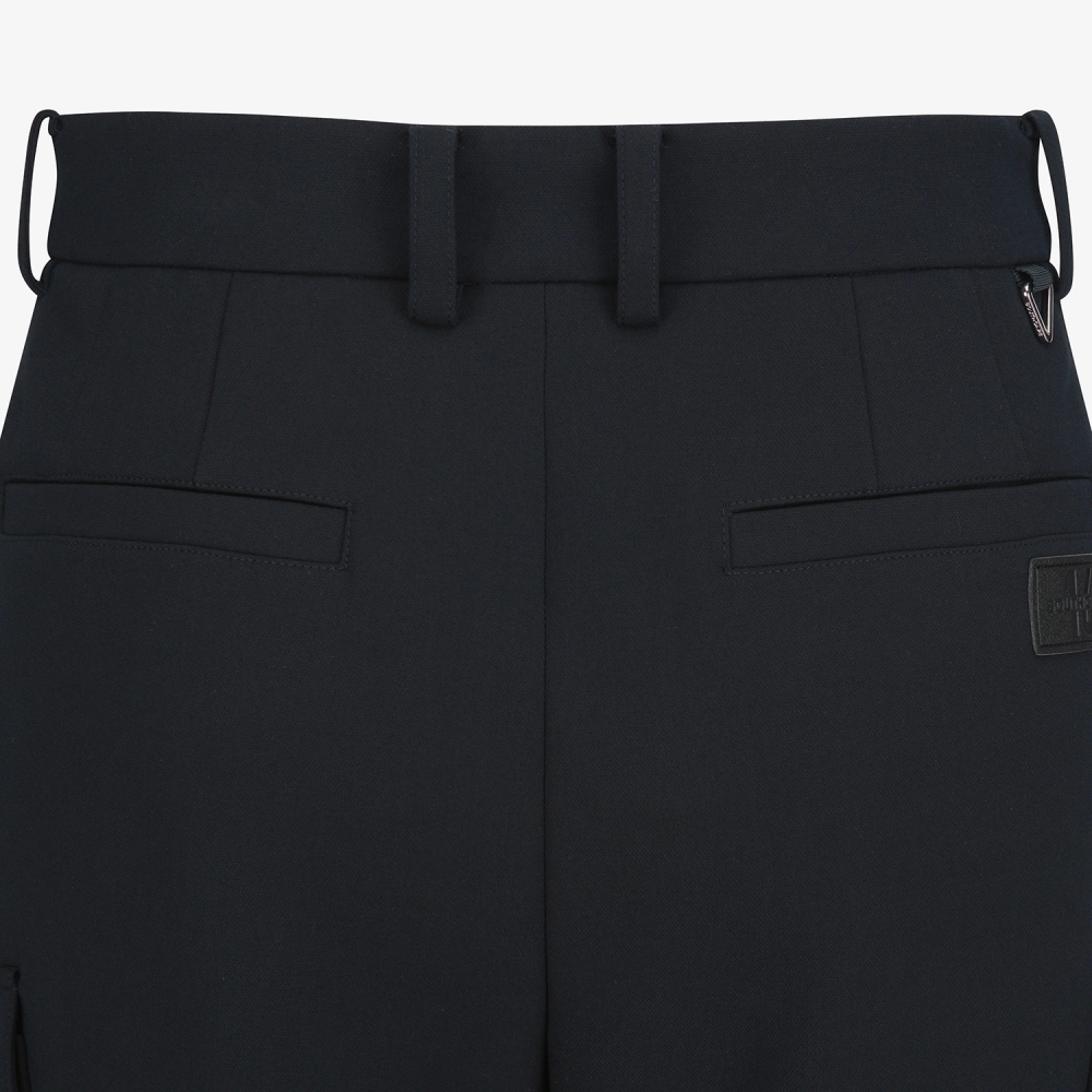 사우스케이프 남성 히든 밴딩 카고 팬츠_다크네이비