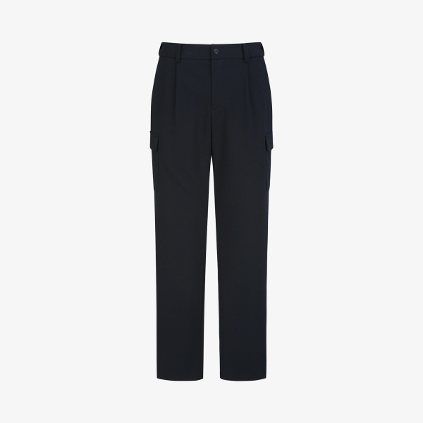 사우스케이프 남성 히든 밴딩 카고 팬츠_다크네이비