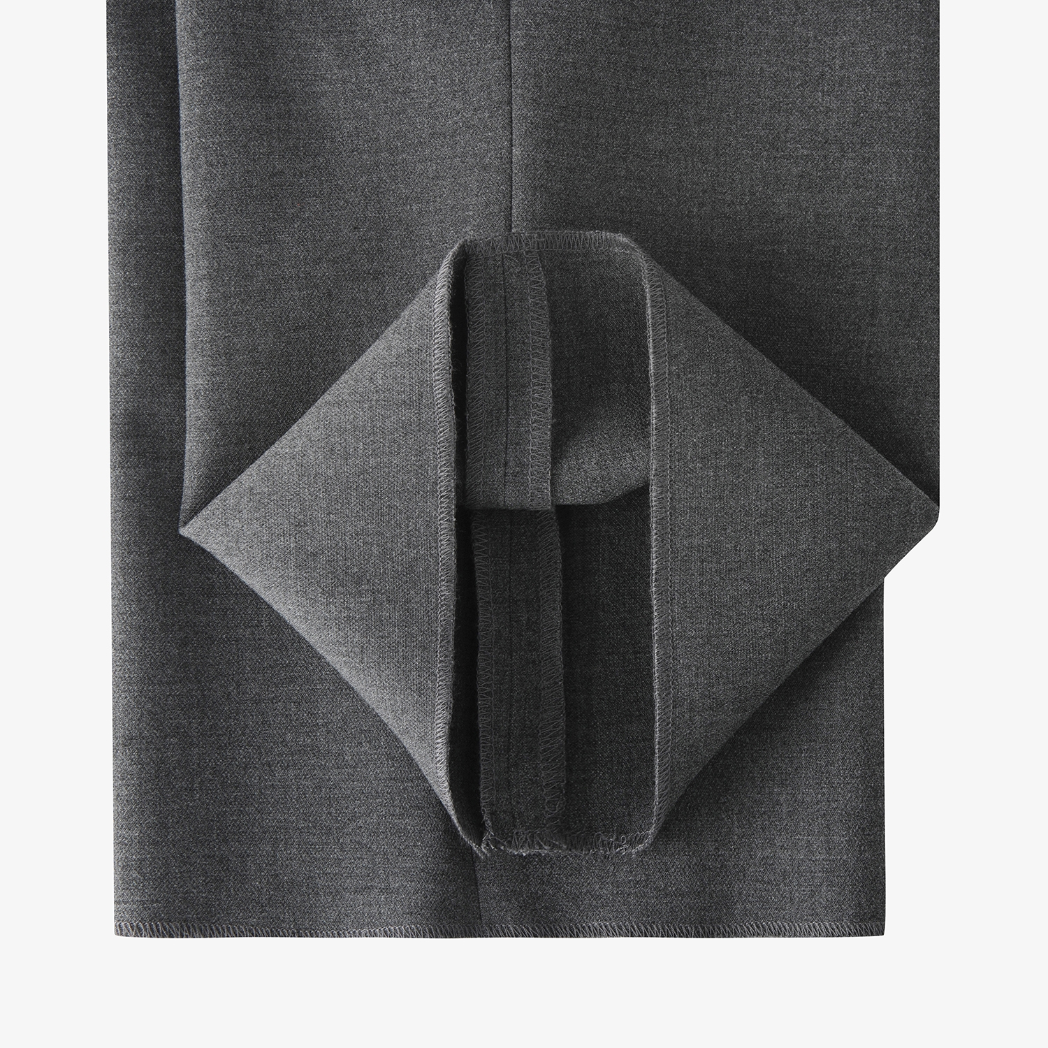 사우스케이프 남성 히든 밴딩 카고 팬츠_멜란지 그레이