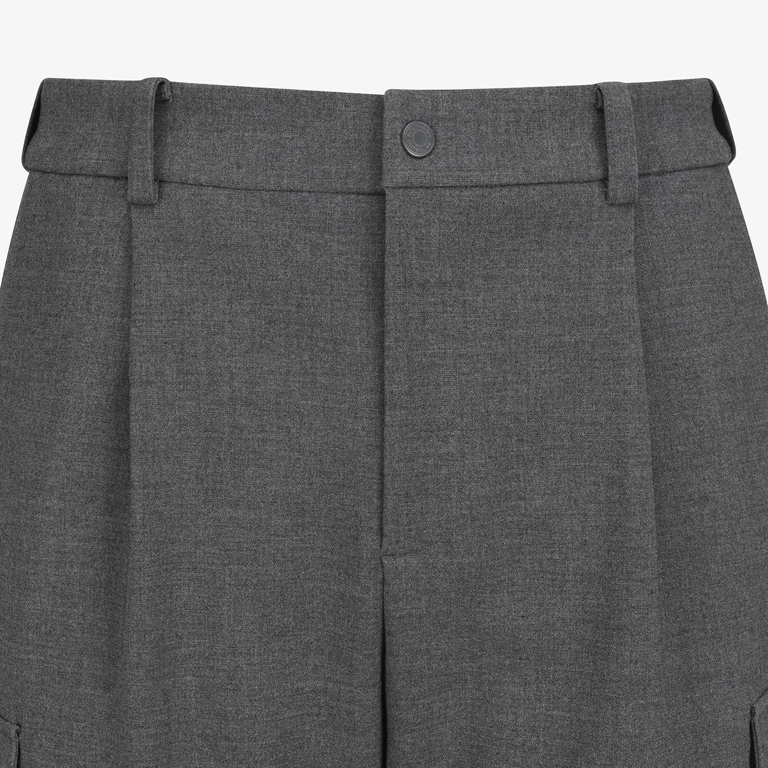 사우스케이프 남성 히든 밴딩 카고 팬츠_멜란지 그레이