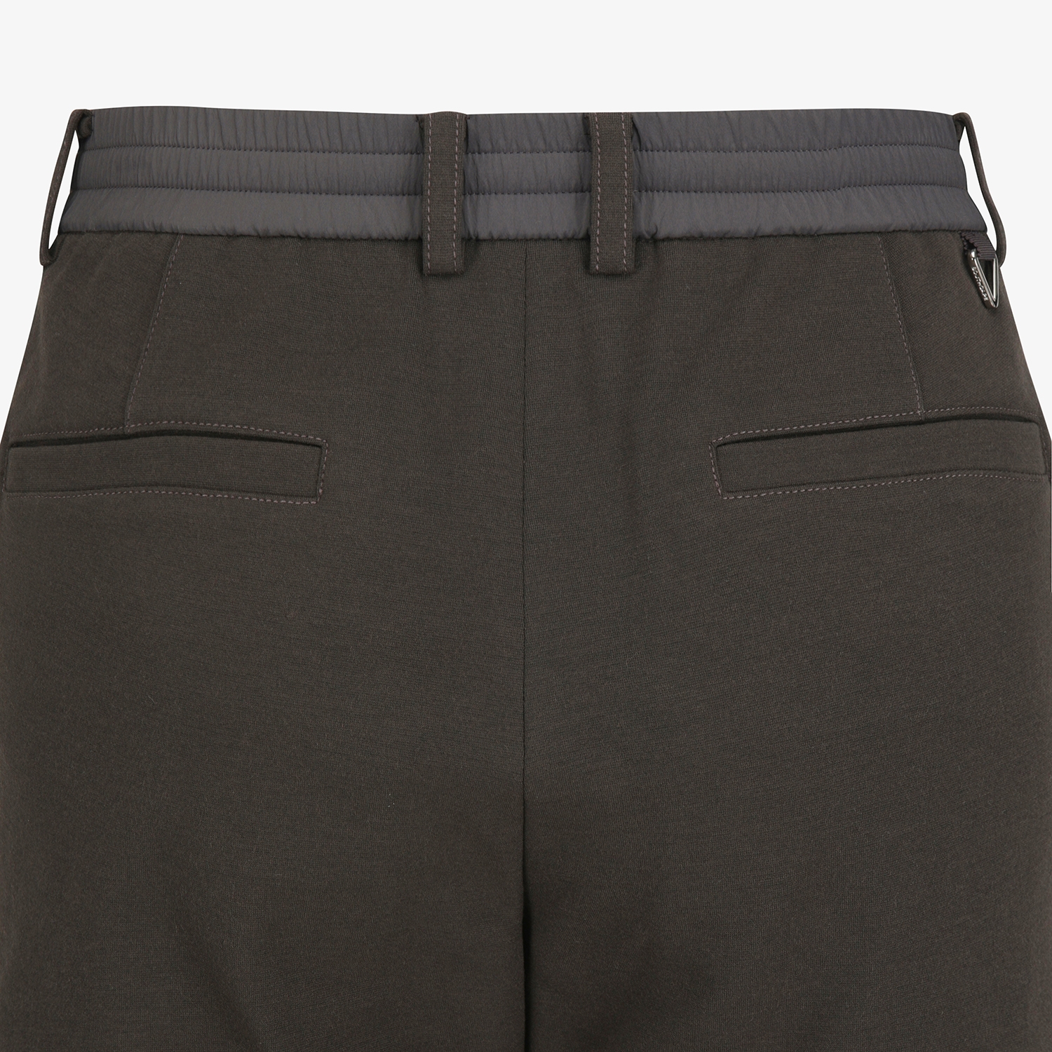 사우스케이프 남성 기모 밴딩 레귤러핏 팬츠_브라운