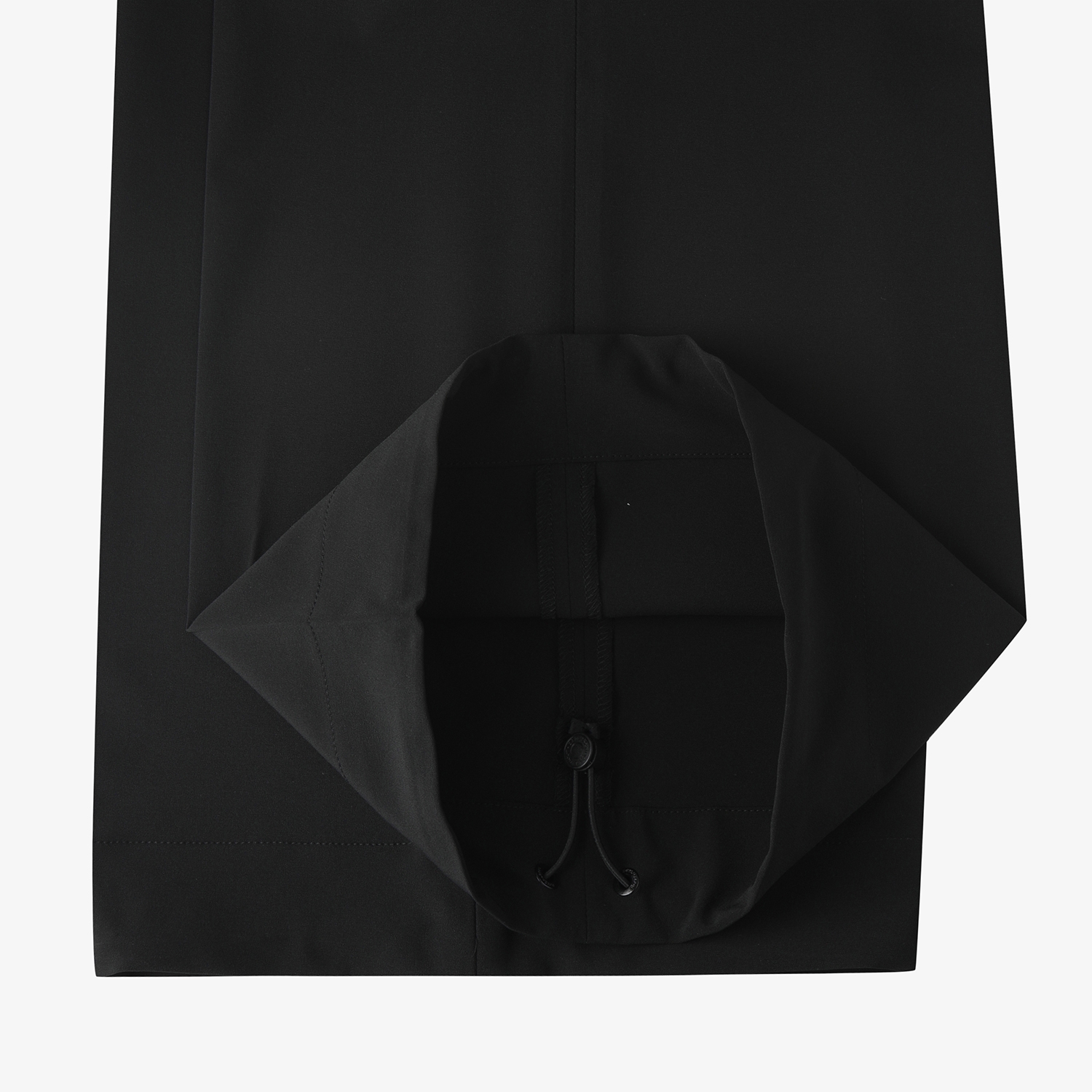 여성 사우스크로스 벨티드 슬림 부츠컷 팬츠_블랙