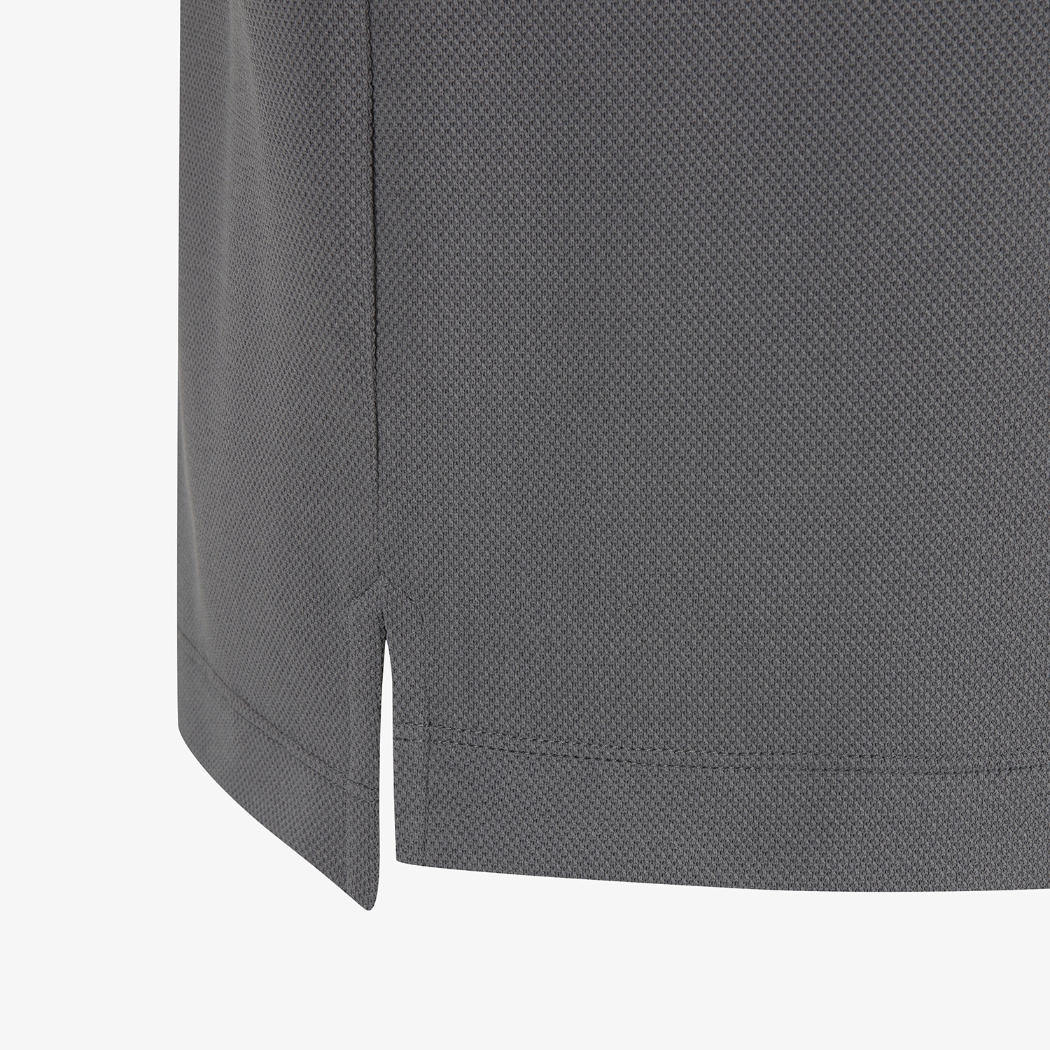 남성 사우스크로스 배색 라인 카라 티셔츠_그레이