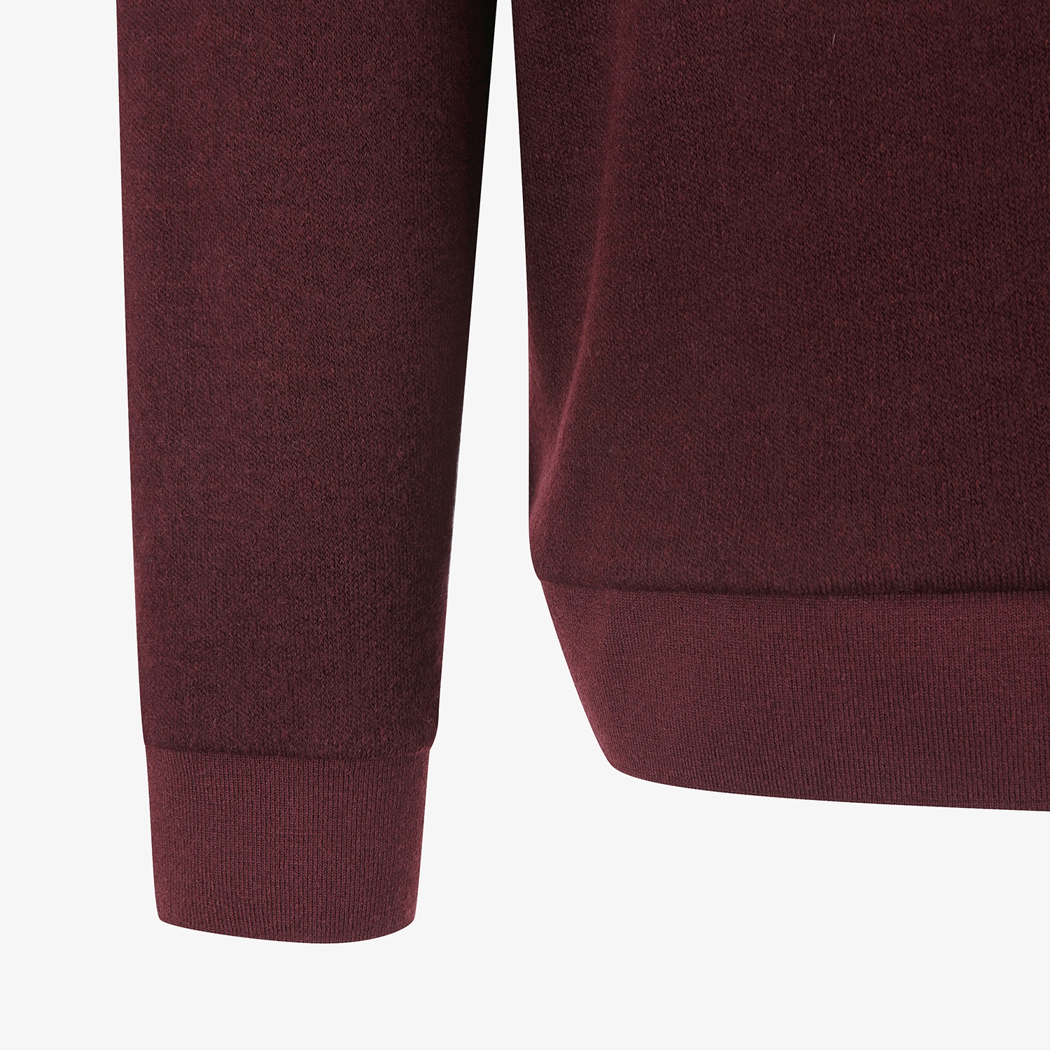 남성 사우스크로스 빅카라 긴팔 티셔츠_와인