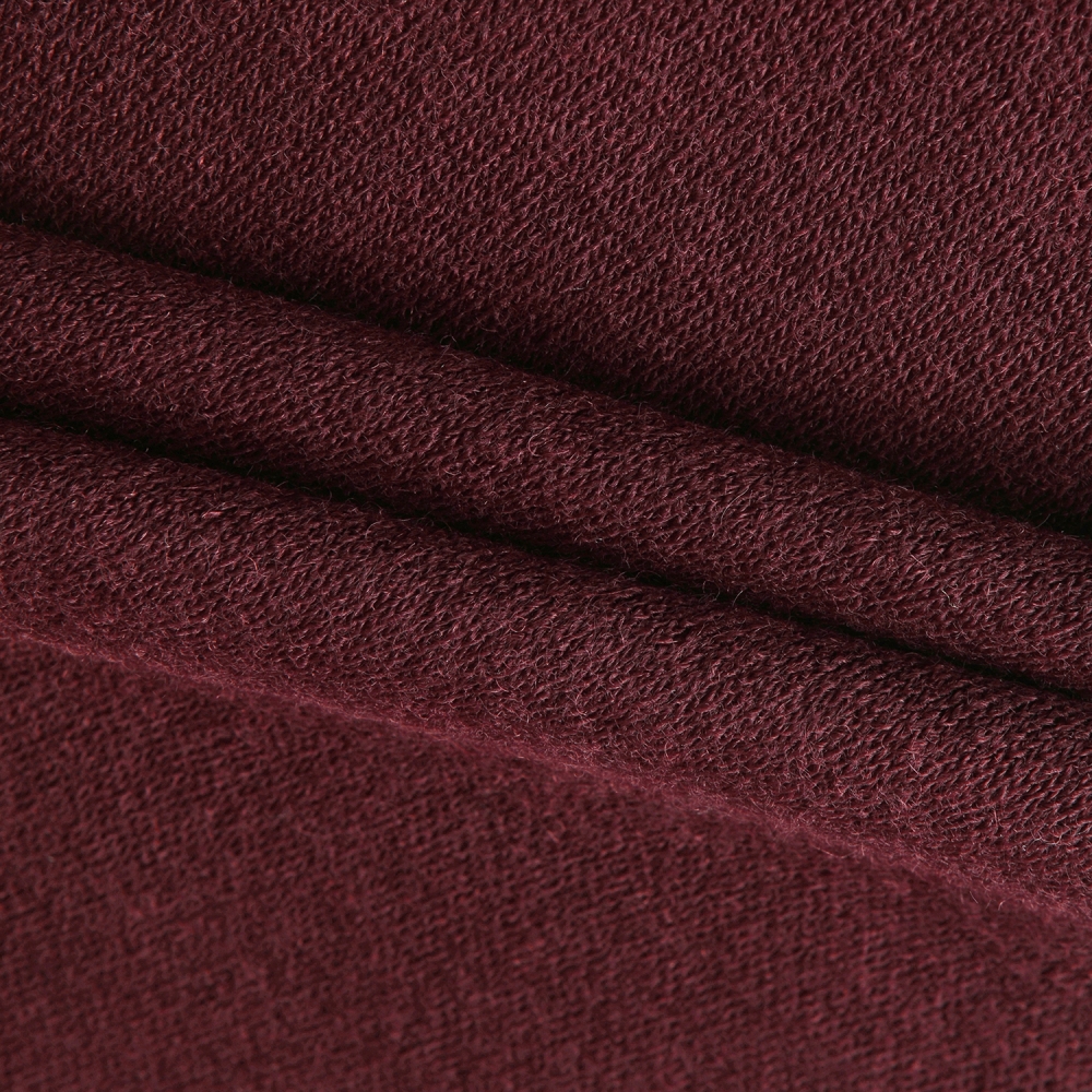 남성 사우스크로스 빅카라 긴팔 티셔츠_와인