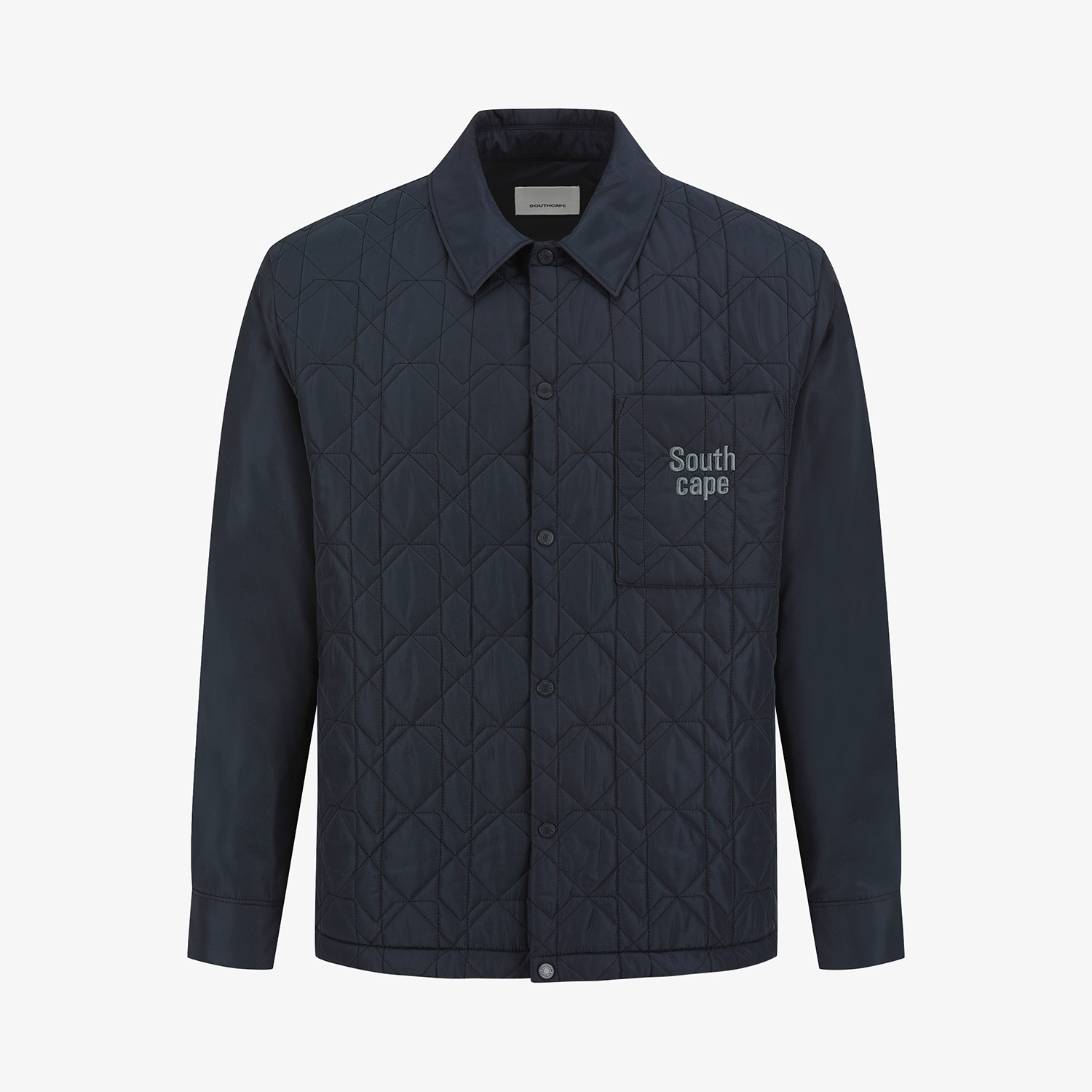 사우스케이프 남성 퀼팅 패딩 자켓_다크 네이비