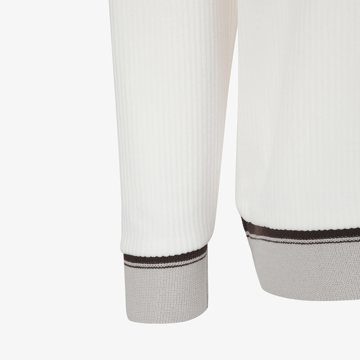 남성 사우스크로스 벨벳 터치 하이넥 스웨트 셔츠_화이트