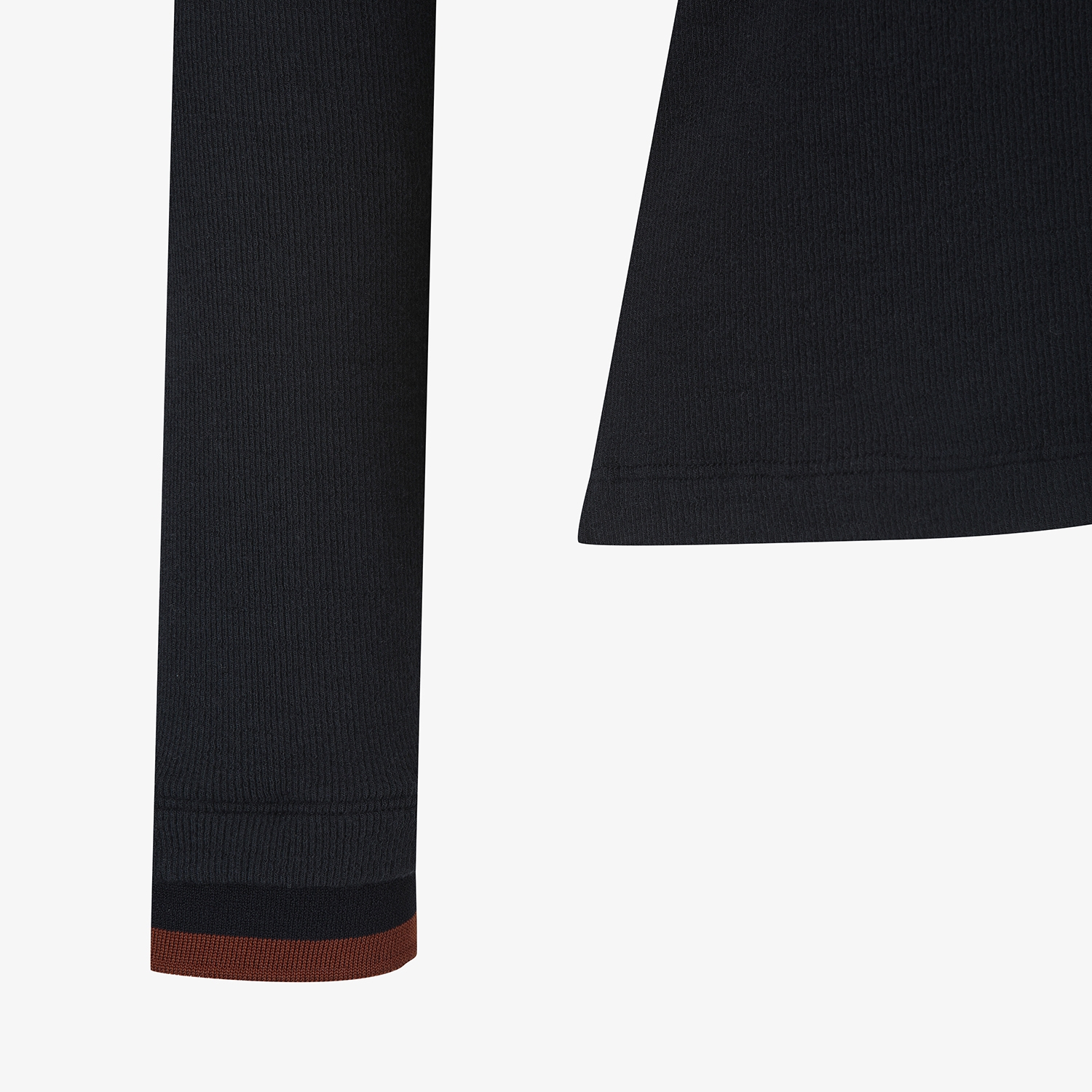 사우스케이프 여성 후드 하프집 베이스레이어_네이비