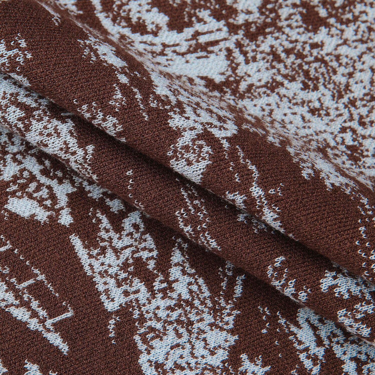 사우스케이프 여성 남해 헤리티지 니트 베스트_브라운