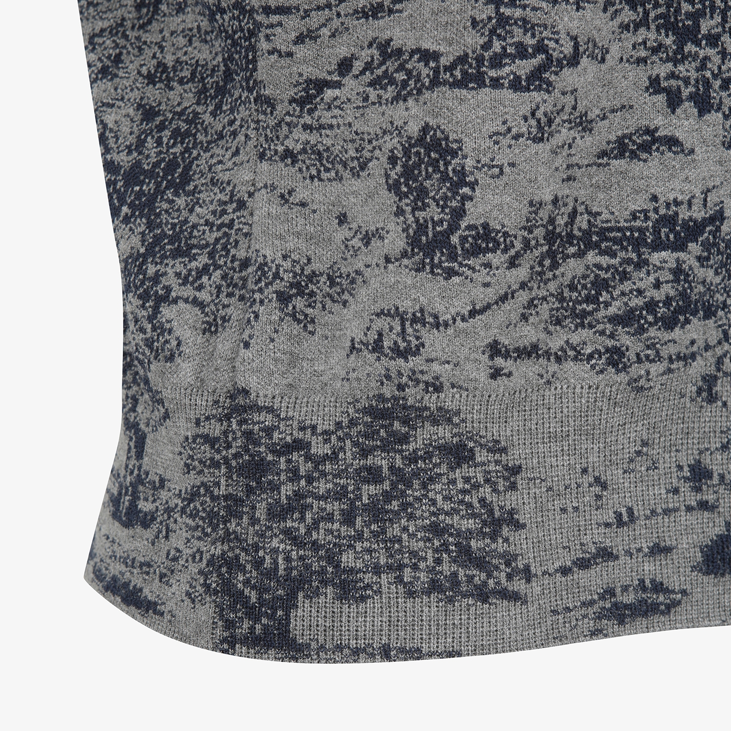 사우스케이프 여성 남해 헤리티지 니트 베스트_그레이