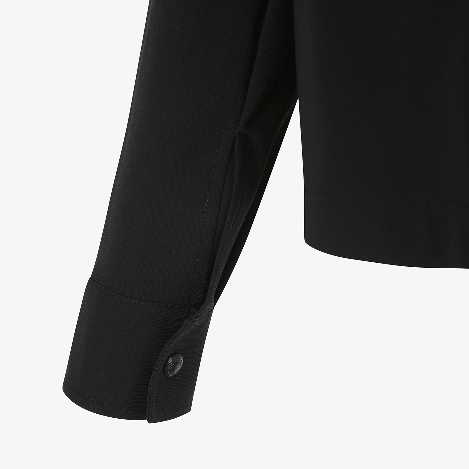 여성 사우스크로스 나일론 셔츠 자켓_블랙