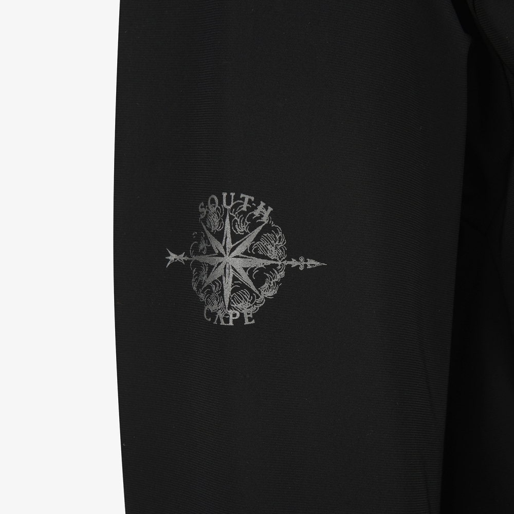 여성 사우스크로스 나일론 셔츠 자켓_블랙