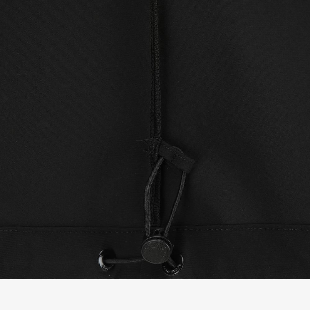 여성 사우스크로스 나일론 셔츠 자켓_블랙