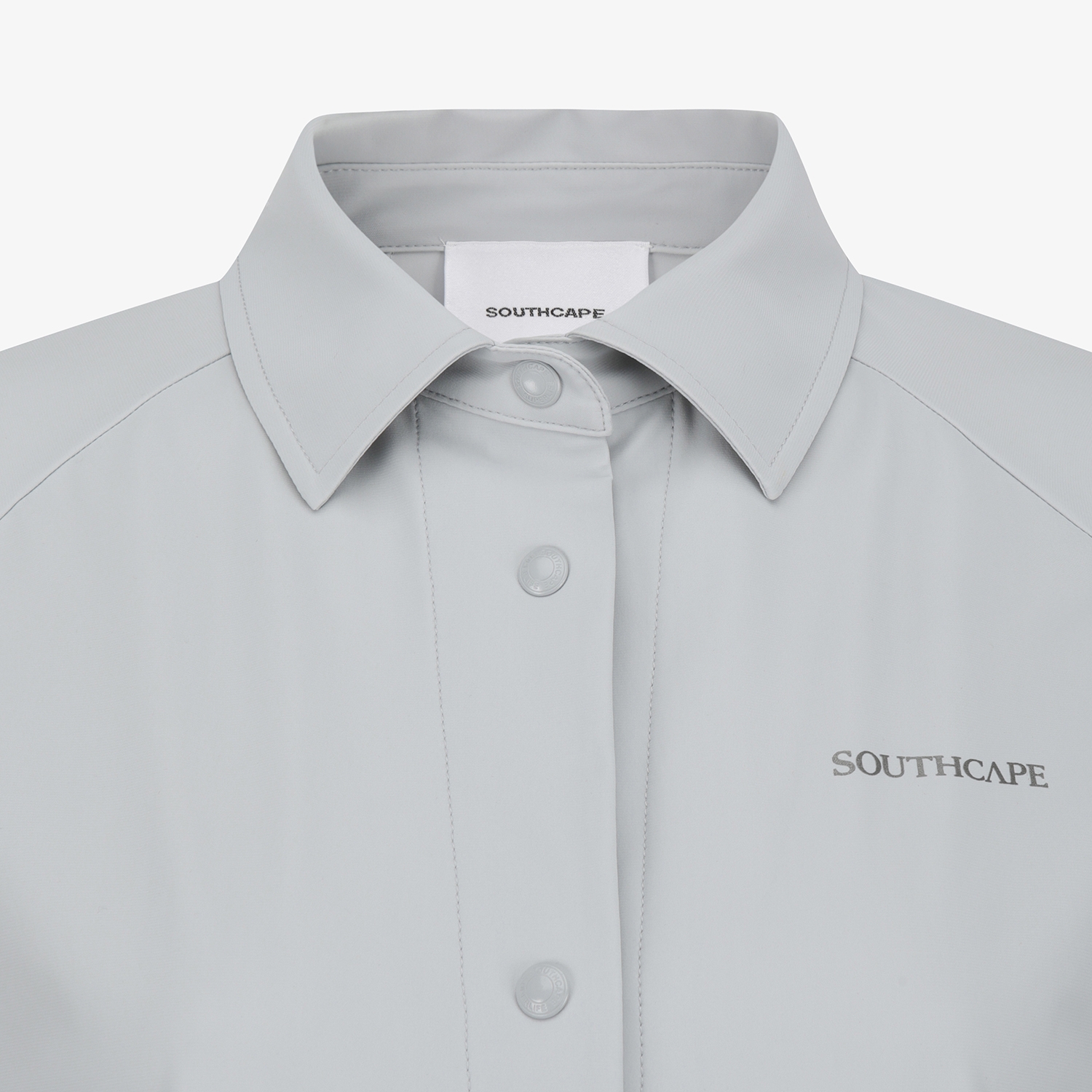 여성 사우스크로스 나일론 셔츠 자켓_라이트 그레이