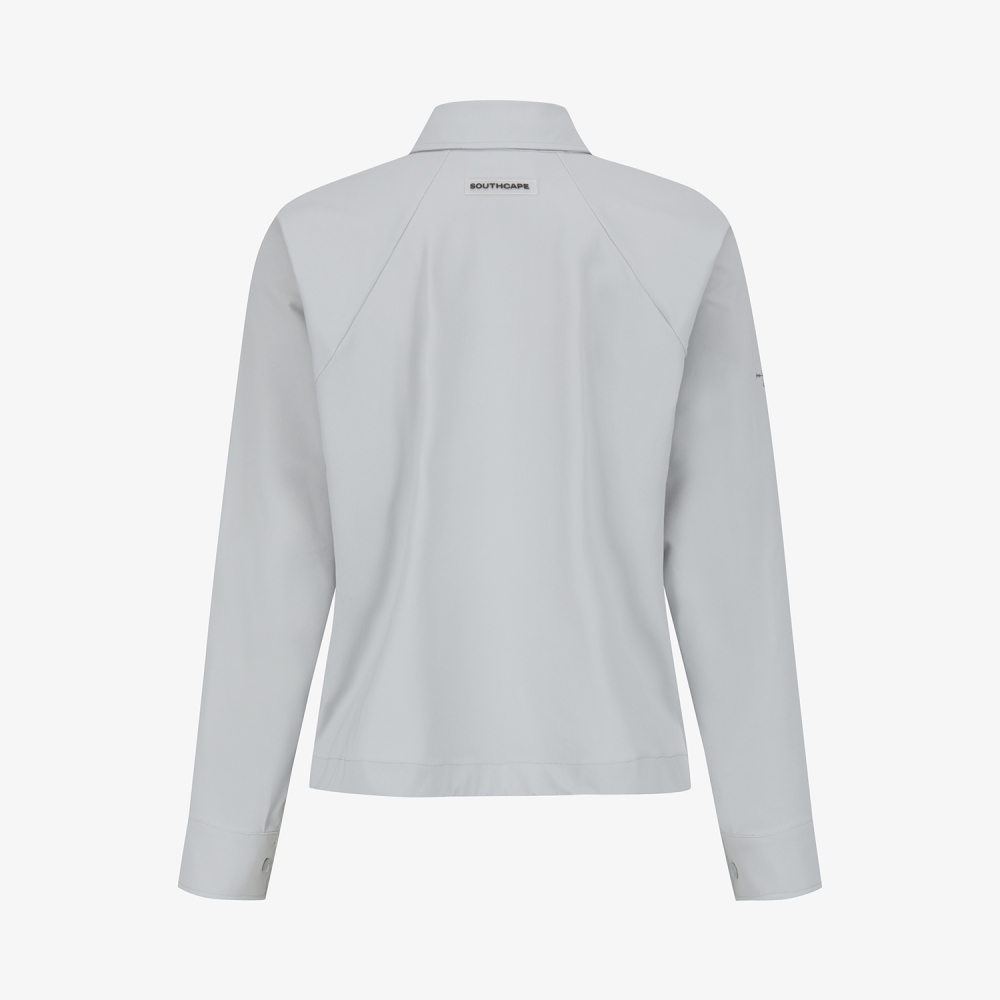 여성 사우스크로스 나일론 셔츠 자켓_라이트 그레이