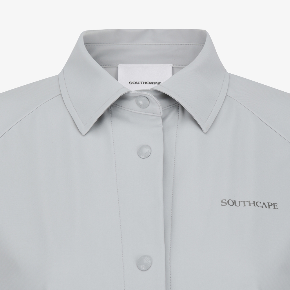 여성 사우스크로스 나일론 셔츠 자켓_라이트 그레이