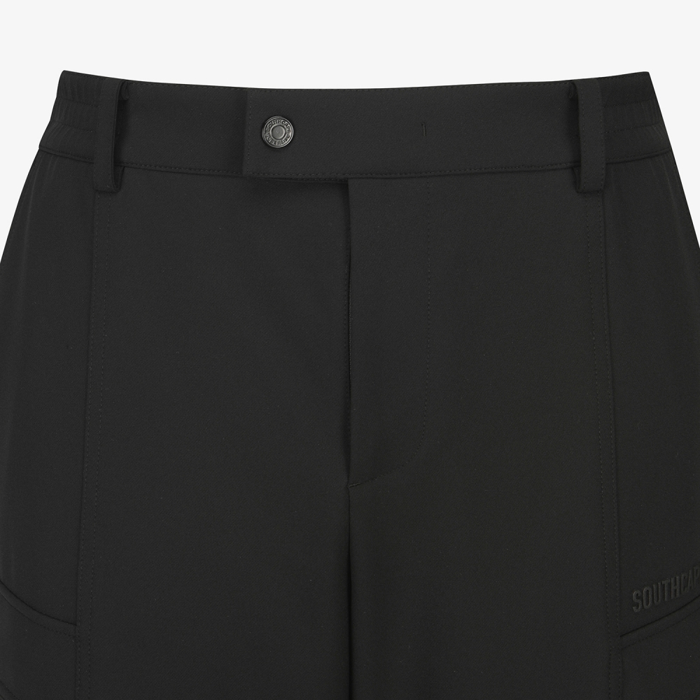 사우스케이프 남성 패널 카고 조거 팬츠_블랙