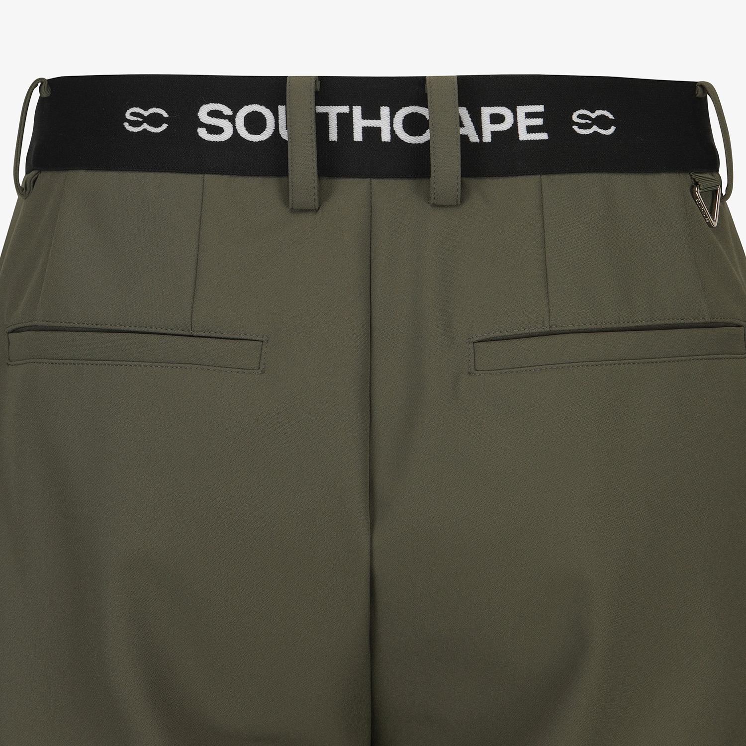 사우스케이프 남성 패널 카고 조거 팬츠_카키