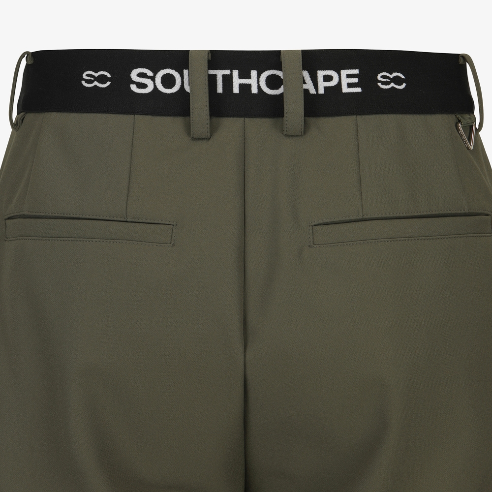 사우스케이프 남성 패널 카고 조거 팬츠_카키