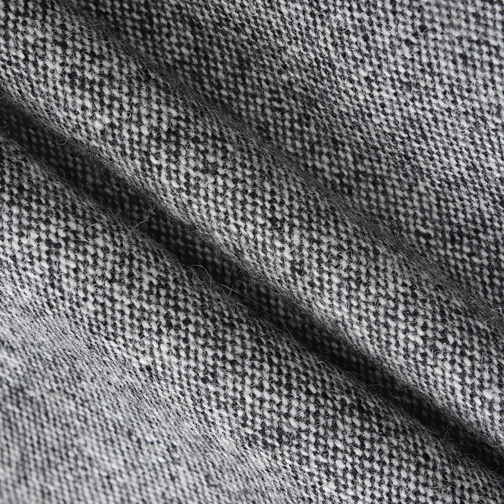 사우스케이프 남성 베이스볼 패딩 점퍼_블랙 멜란지