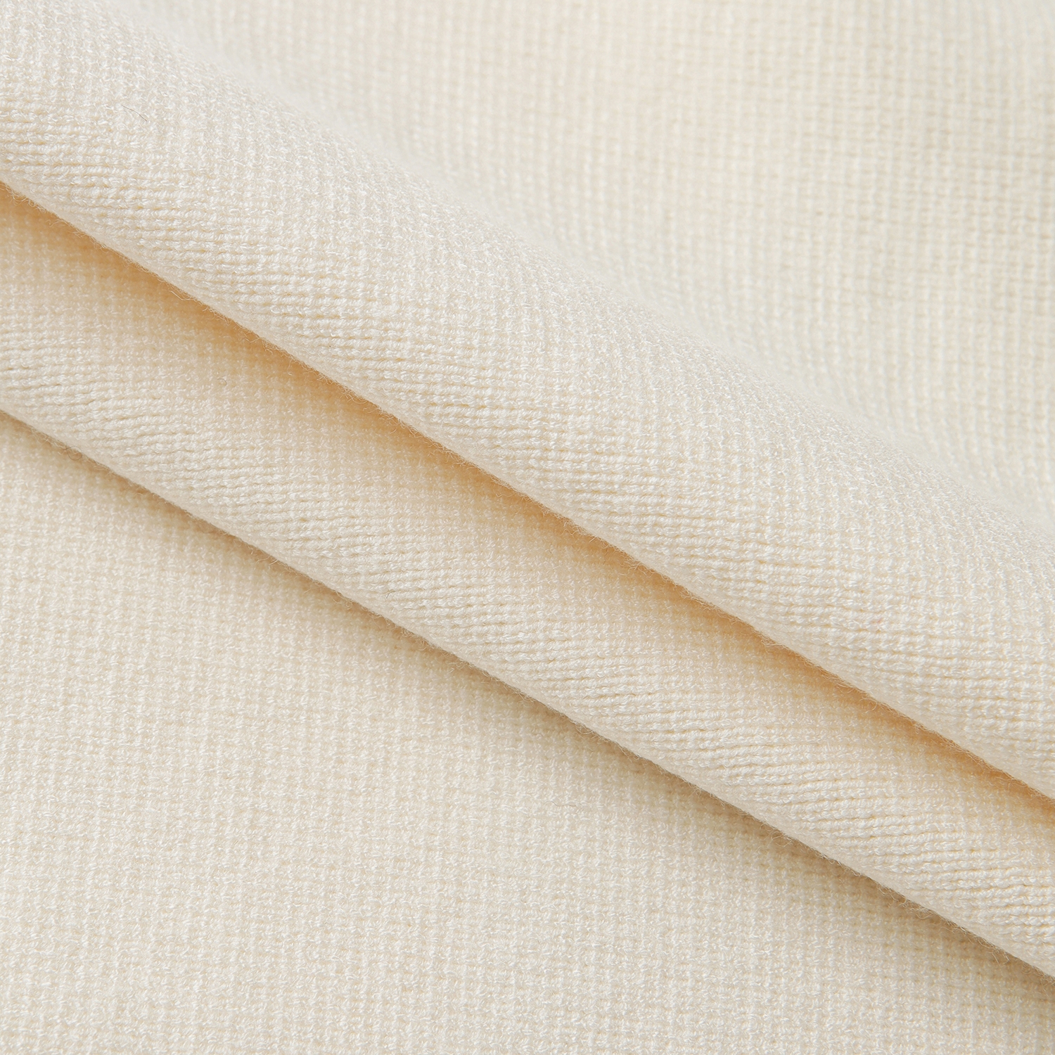 여성 사우스크로스 로고 니트 베스트_크림