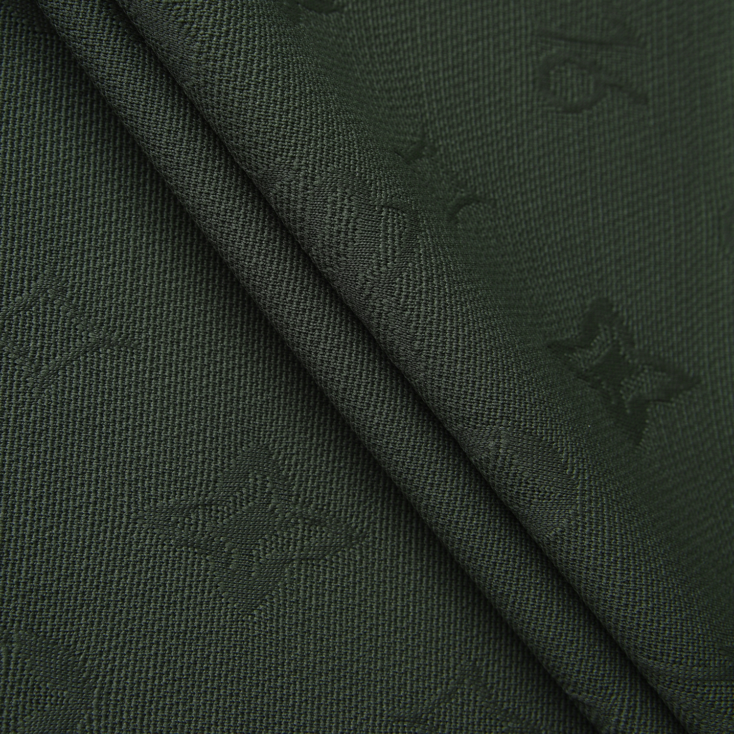 사우스케이프 여성 모노그램 하프넥 반팔 티셔츠_카키