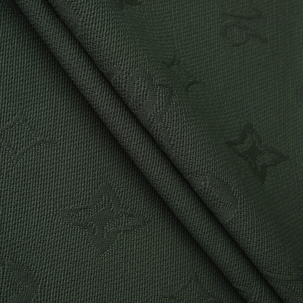 사우스케이프 여성 모노그램 하프넥 반팔 티셔츠_카키