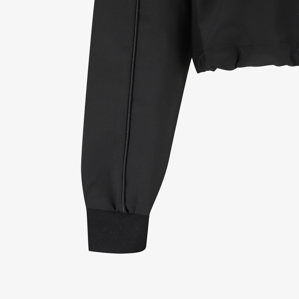 여성 사우스크로스 트리밍 디테일 점퍼_블랙