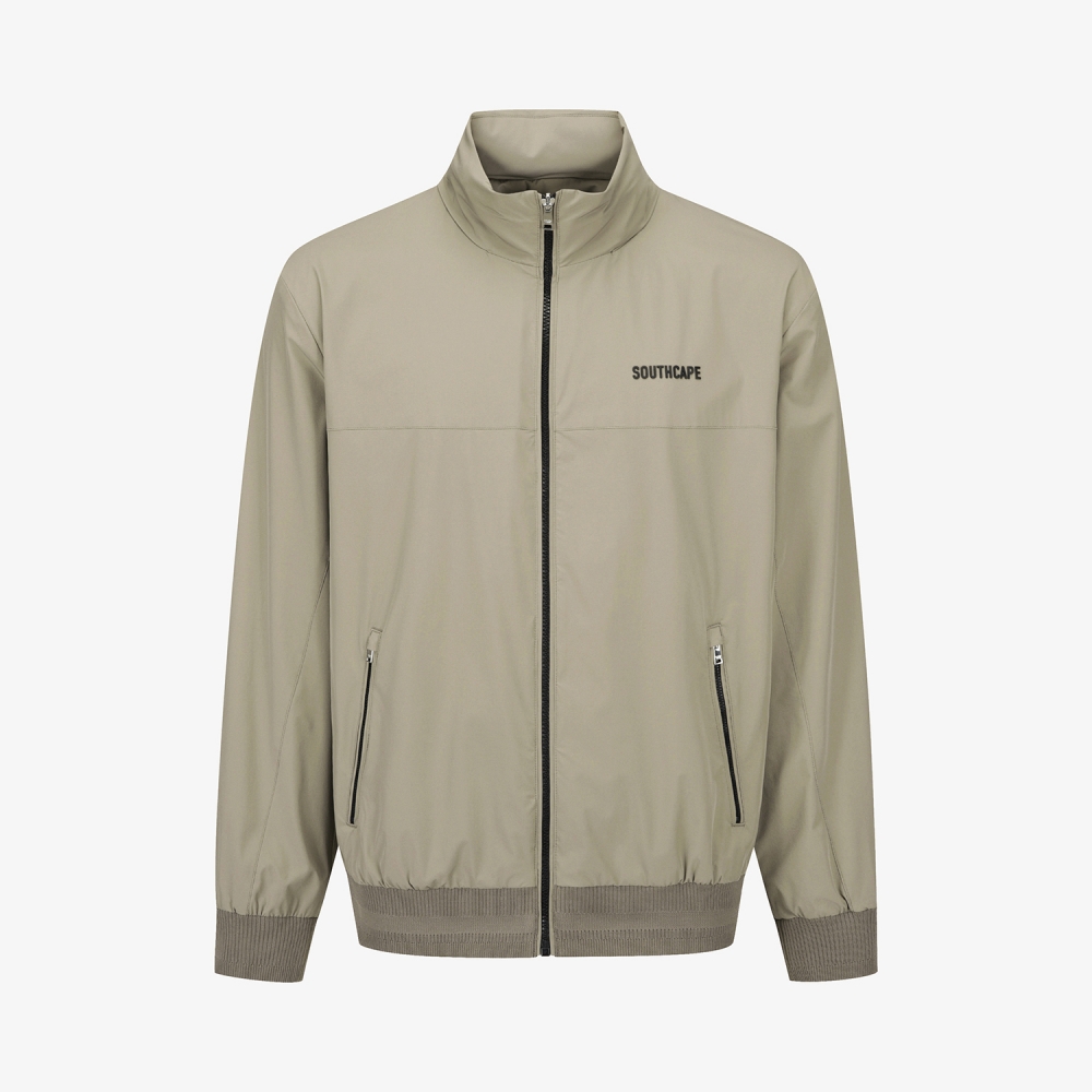 사우스케이프 남성 컴포트 집업 점퍼_카키 베이지