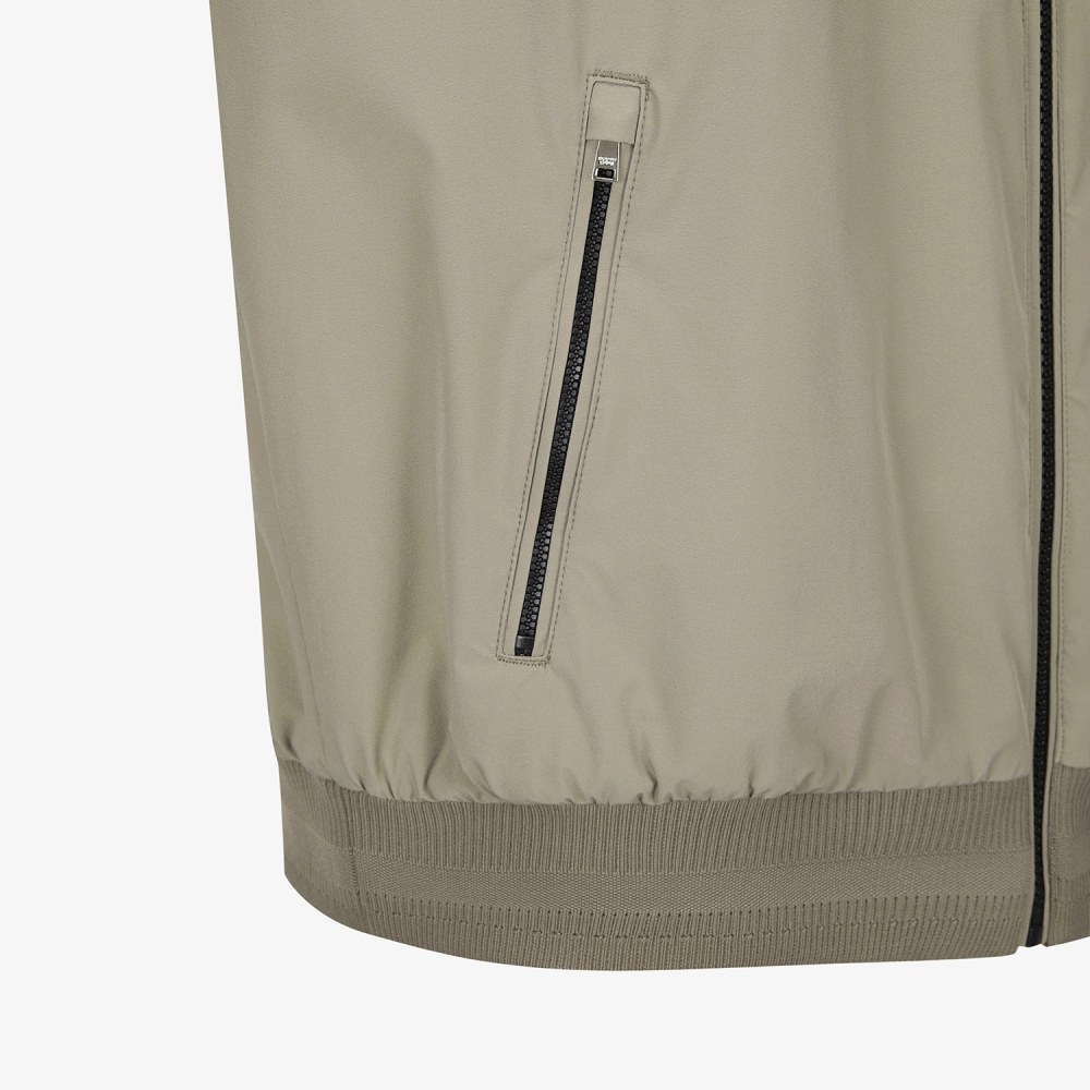 사우스케이프 남성 컴포트 집업 점퍼_카키 베이지