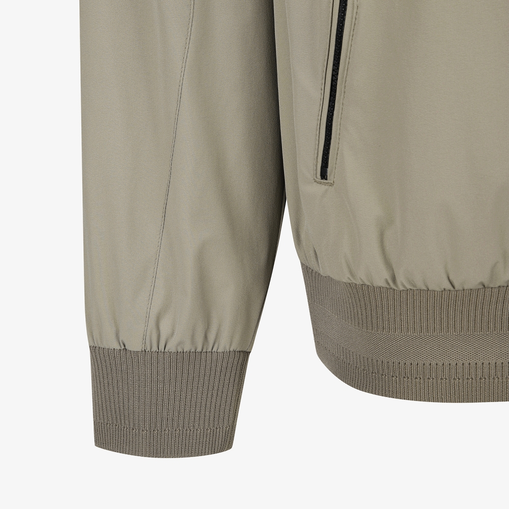 사우스케이프 남성 컴포트 집업 점퍼_카키 베이지