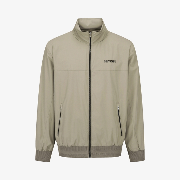 사우스케이프 남성 컴포트 집업 점퍼_카키 베이지