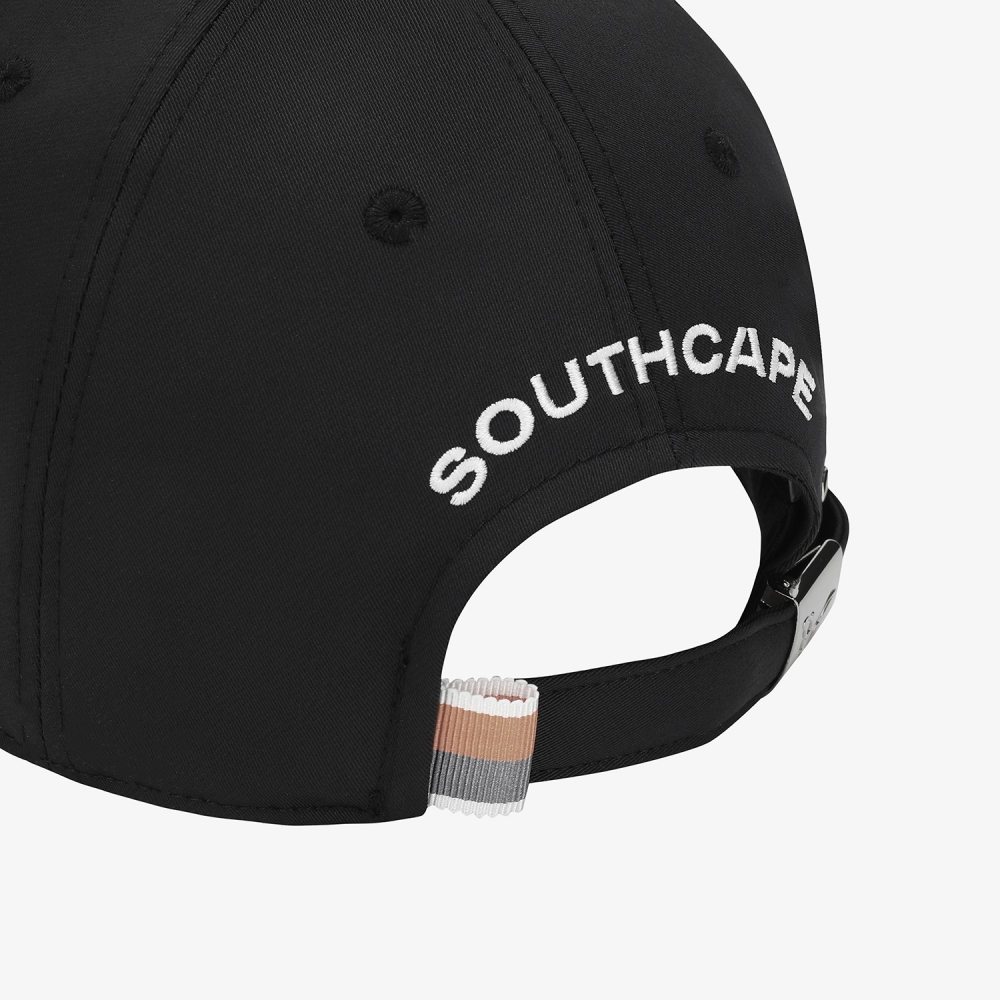 사우스크로스 유니 배색 로고 볼 캡_블랙