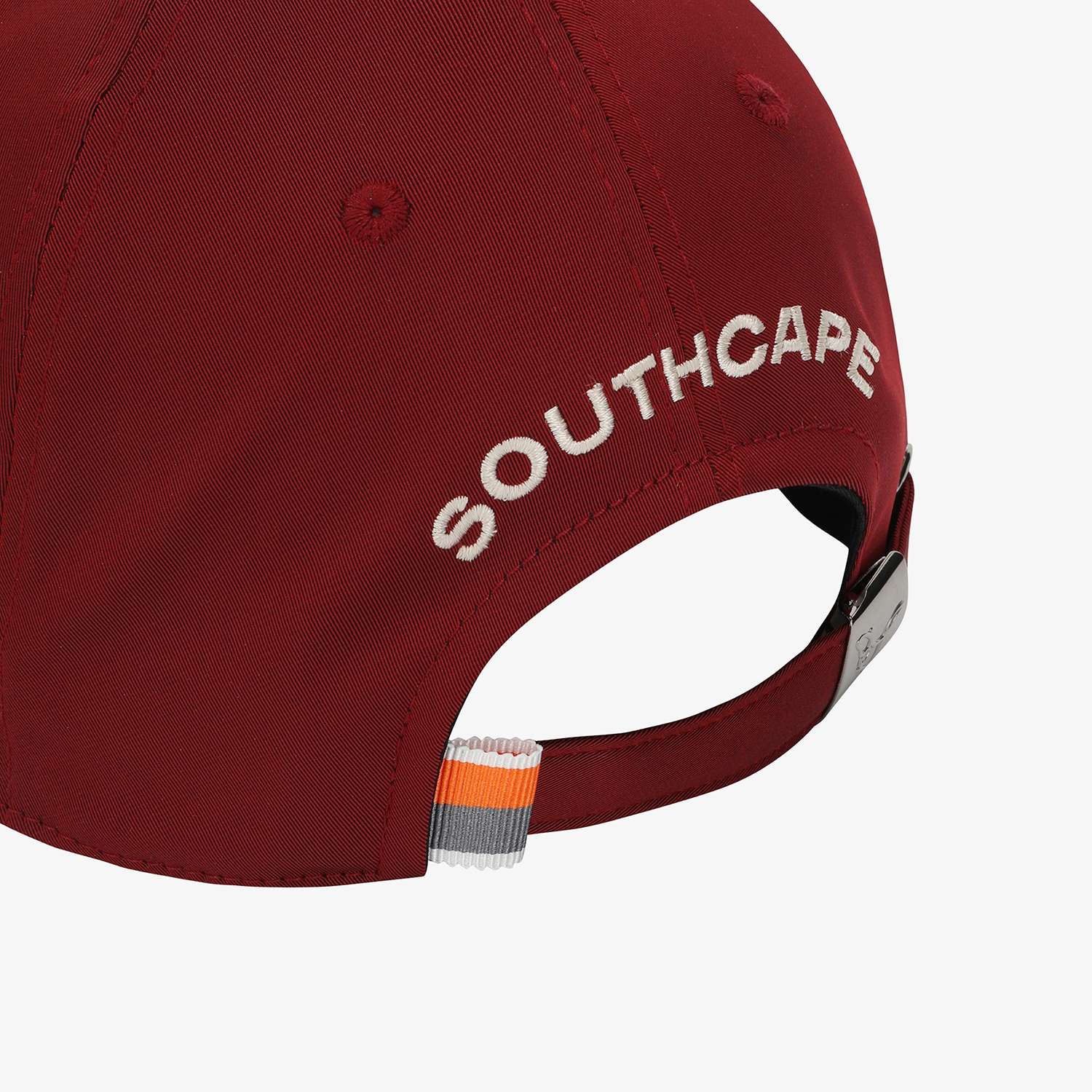 사우스크로스 유니 배색 로고 볼 캡_레드