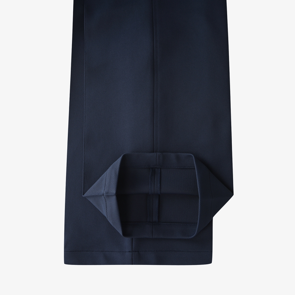 여성 사우스크로스 로고 밴딩 세미 와이드 팬츠_네이비